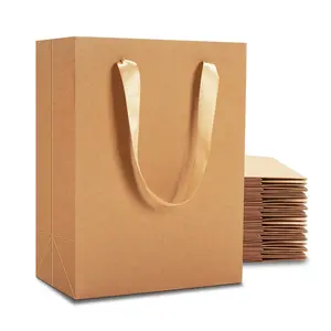 Gift Paper Bags Boutique Recycled Shopping Bags Luxury Paper Bags With Handle