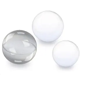 Lentilles de boule hémisphère en verre BK7, 1mm 2mm 3mm 4mm 5mm 6mm 8mm 9mm 10mm, 5 pièces