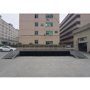 Scène en aluminium assemblable de 4 pieds x 4 pieds, podium portable, scène légère - Product Image 4