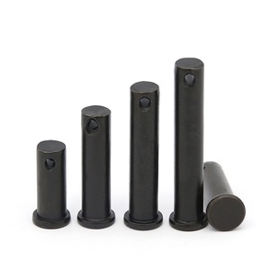 Direkt verkauf ab Werk ISO 2341 Q235 Stahl schwarz beschichtete Gabel kopfs tifte mit Kopf - Product Image 3