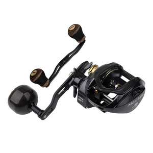 Carrete de Pesca Max 380, de Fibra de Carbono, Resistente al Agua Salada, para Mano Derecha, para Pesca en Playa y Océano - Product Image 1