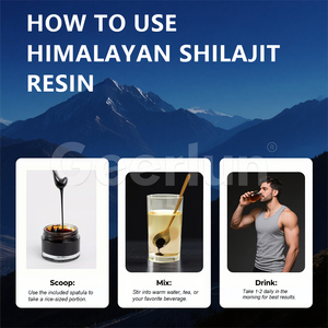 Pâte de résine de Shilajit pur de l'Himalaya OEM, complément alimentaire à base de plantes, récupération musculaire, stimulation de la croissance, énergie, <span class=keywords><strong>sirop</strong></span> de Shilajit - Product Image 5
