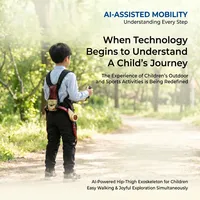 Exosquelette pour membres inférieurs : Soutien quotidien à la marche à domicile pour enfants ayant une faible force des jambes et des difficultés de marche
