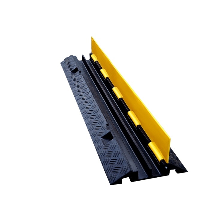 Heavy Duty 2 канала резиновый пандус для праздника шнура кабеля моста протектор