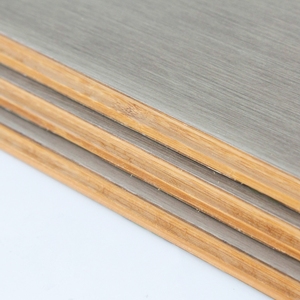 Haute qualité 12mm solide bambou naturel langue rainure extérieur brin tissé sol colle flotteur inclus pour cuisine et salon - Product Image 5