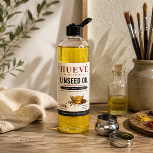 <span class=keywords><strong>Huile</strong></span> <span class=keywords><strong>de</strong></span> <span class=keywords><strong>lin</strong></span> pure HUEVE 500 ml, médium pour toile, pour <span class=keywords><strong>peinture</strong></span> à l'<span class=keywords><strong>huile</strong></span> et entretien du bois - Product Image 2