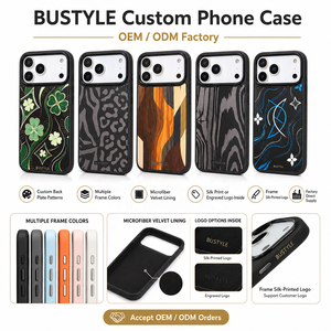 Soluzione Completa Personalizzata per Protezione da Cadute e Ricarica Wireless, Moderna Custodia Due in <span class=keywords><strong>Uno</strong></span> PC+TPU per iPhone 16 17 Pro Max 15 - Product Image 1