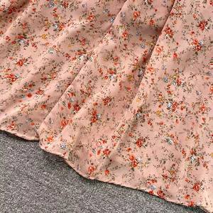 กระโปรง <span class=keywords><strong>Kikyo</strong></span> ชุดเดรสทรงเอกระโปรงผ้าชีฟองแยกส่วนคอสี่เหลี่ยมใหม่สำหรับฤดูร้อน - Product Image 5