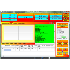 Ece r22.06 xe máy Mũ bảo hiểm tác động hấp thụ thử nghiệm máy cho mô phỏng gia tốc thử nghiệm - Product Image 3
