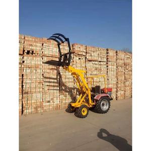 32HP Vierwielaandrijving <span class=keywords><strong>Compact</strong></span> <span class=keywords><strong>Tractor</strong></span> Met Loader En Backhoe Kleine Vorkheftruck - Product Image 3