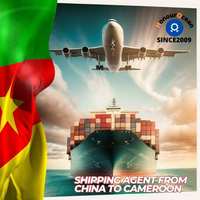 Transporteur DDP le moins cher Transitaire de fret maritime Agent d'expédition Asie Achats en ligne de porte à porte de la Chine au Cameroun