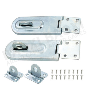 สลักประตูสแตนเลส 9 ซม. X 11 ซม. แผ่นล็อคทนทานสำหรับอุปกรณ์เสริมคอนโซลเกมอาร์เคด - Product Image 5