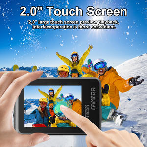 Caméra d'action <span class=keywords><strong>sous</strong></span>-marine 6K 30FPS, étanche à 30 m, WiFi, double écran, randonnée, vélo, sports <span class=keywords><strong>de</strong></span> plein air, caméra d'aventure - Product Image 3