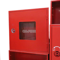 Ca-Fire Pvc Boîte de tuyau d'incendie Armoire de verrouillage de porte Armoire de tuyau d'incendie en acier inoxydable avec jambe
