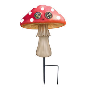 Luces Solares de Jardín con Forma de Hongo, Personalizadas por la Fábrica Yuandian, con Certificación FCC, para Cadenas de Supermercados, Decoración Artística para Exteriores - Product Image 3
