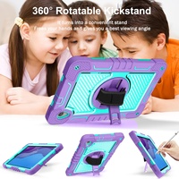 360 Rotation dragonne antichoc étui pour tablette couverture hybride armure Silicone béquille étui pour lenovo Tab M10