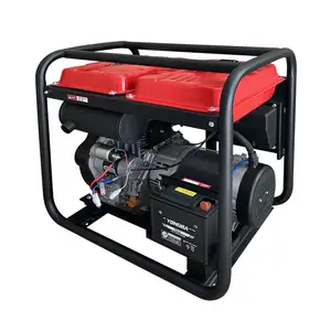 Home ues 8kw open diesel generator air cooled AC single phase portable diesel generator 50HZ 60HZ factory price