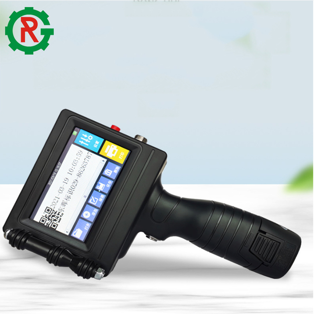 Handheld Inkjet Printer Color logo Printing logo Machine on Plastic Cup