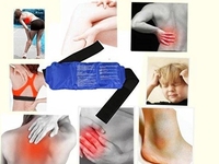 Packs de glace pour les blessures compresse de gel chaud et froid réutilisable pour la thérapie de soulagement de la douleur-14 "* 6" & 11 "* 5"