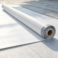 PENNROOF Membrane d'étanchéité pour murs extérieurs en TPO, écologique, haute résistance, résistante à l'eau et à la vapeur, moderne