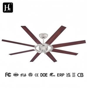 Ventilateur de plafond de 60 pouces en stock aux États-Unis, ventilateur de plafond moderne pour salon, ventilateur de plafond industriel avec lumière et télécommande - Product Image 6