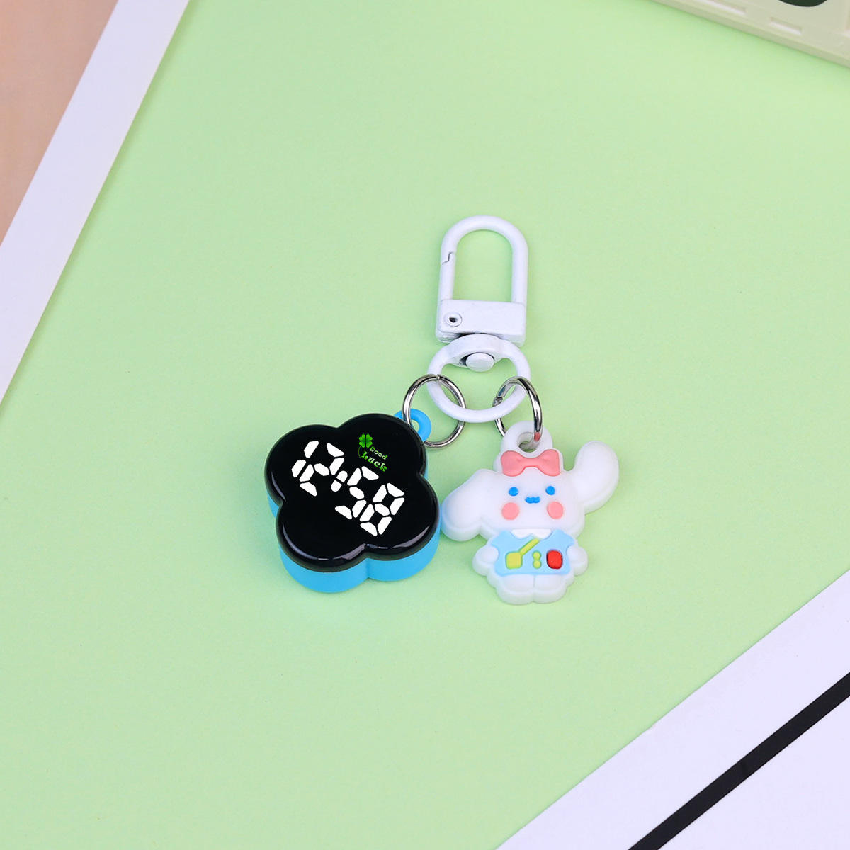 Chien d'Halloween bleu lac