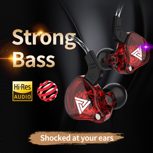 หูฟังแบบมีสาย <span class=keywords><strong>QKZ</strong></span> <span class=keywords><strong>AK6</strong></span> ขนาด 3.5 มม. สำหรับฟังเพลงและเล่นเกมส์ เสียงเบสทรงพลังแบบไดนามิก คุณภาพเสียงระดับไฮไฟ เหมาะสำหรับเล่นกีฬา หูฟังแบบคล้องคอ - Product Image 3