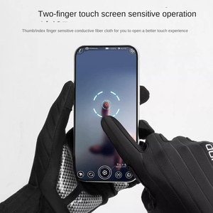 TOSUOD Cycling Gloves Bicycle Breathable Shock Absorbing Windshield Non-slip Sports Full Finger Gloves Spring Autumn Thin - Product Image 5