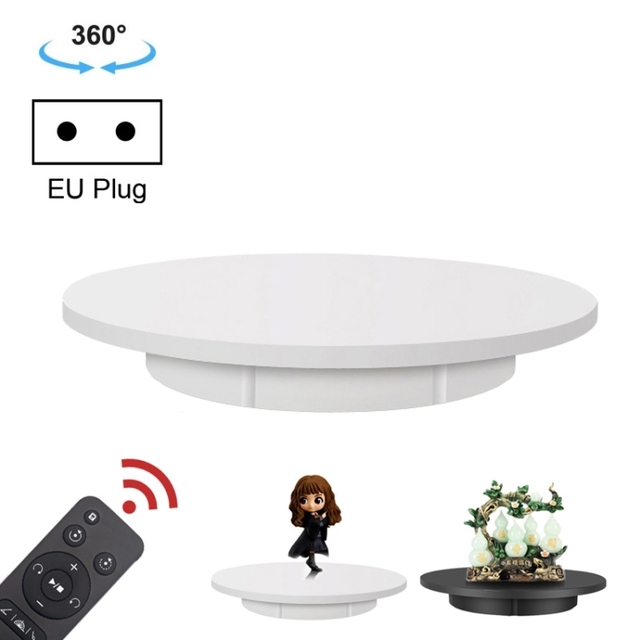Hot Sell 42cm Rotating Display Stand Photography Turntable Load 100kg 360 Degree Rotating Turntable Electric Rotating Display