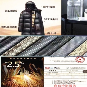 Vải Cách Nhiệt Lá Nhôm 2023 Polyester Chống Thấm Nước Lót Chức Năng Nhiệt Độ + 3 Sang Trọng 100% - Product Image 5