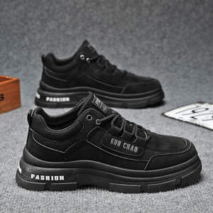 Zapatos de Senderismo Impermeables para Hombre, Ligeros y Transpirables, de Cuero Genuino - Product Image 6