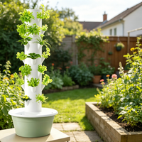 Système de culture hydroponique verticale Garden Tower, tour de culture hydroponique verticale pour la plantation en jardin