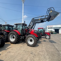 Tracteur multifonctionnel Tavol 4x4 avec moteur diesel de 120 ch, 140 ch, 160 ch, 180 ch, matériel agricole et équipement de labour pour l'agriculture
