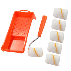 Outils de <span class=keywords><strong>peinture</strong></span> bricolage 2 pouces <span class=keywords><strong>mini</strong></span> couverture en mousse <span class=keywords><strong>mini</strong></span> manchons en fibre rouleau de <span class=keywords><strong>peinture</strong></span> ensemble de pinceaux fabricant - Product Image 2