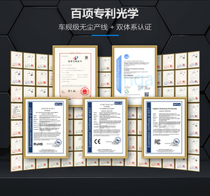 Cao Cấp Led Ống Kính Đèn Pha Q70 Bi LED Chiếu <span class=keywords><strong>3</strong></span> Inch H4 Đèn Cho Xe 58W 5800 6500K 12V LED Ánh Sáng Cho Xe Sửa Đổi - Product Image 5