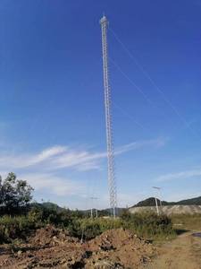 30M 45M 60M 90 mét Trọng lượng nhẹ guyed thép tròn tam giác tháp đo gió - Product Image 3