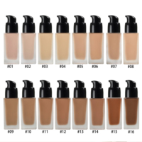 Fond de Teint Ecran Solaire Mat et Fond de Teint Liquide Correcteur Peau Féminine Fond de Teint Léger Corps