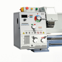 Tour manuel horizontal compact de type banc, de qualité industrielle, économique, YH360GV, multifonctionnel, pour l'usinage des métaux, machine-outil pédagogique
