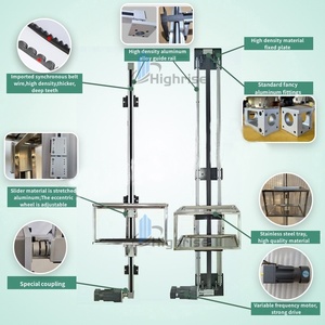Mini Montacarichi Elettrico Tipo Vassoio 100kg 200kg, Piccoli Elevatori per Alimenti da Cucina in Vendita - Product Image 3