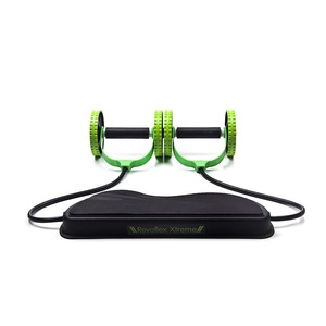 Appareil d'entraînement abdominal multifonctionnel avec rouleaux à double roue et bandes de résistance, un <span class=keywords><strong>accessoire</strong></span> d'équipement de fitness et d'entraînement à domicile - Product Image 2