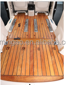 Plancher en <span class=keywords><strong>bois</strong></span> massif de teck d'Amérique du Sud, imperméable, personnalisable, plancher en <span class=keywords><strong>bois</strong></span> pour voiture - Product Image 3