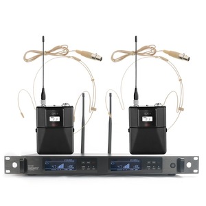 Profesional True Diversity Dual Channel <span class=keywords><strong>QLXD24</strong></span> QLXD4 Micrófono vocal BETA87 Micrófono inalámbrico - Product Image 1