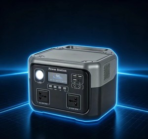 Centrale Électrique Portable 600W à Onde Sinusoïdale Pure avec Batterie de Secours Rechargeable et Générateur Solaire d'Urgence pour la Maison (Vente en Gros) - Product Image 2