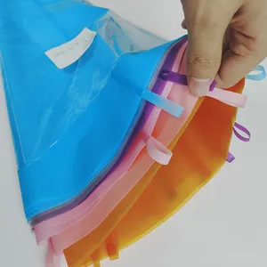 Food Grade Triangular Washable Reusable Cake Baking Bags Big Icing Piping Kit Bag Bulk Pastry Decorating