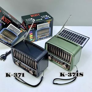 NUEVO K-371S Suministro <span class=keywords><strong>de</strong></span> Fábrica Radio Retro Personalizada Recargable USB para el Hogar AM FM SW Multibanda Radio Portátil con Altavoz Solar - Product Image 5