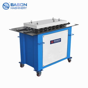 Nueva Máquina de Bloqueo de Motor Bason SA-12C, Máquina Automática para Conductos Cuadrados, Máquina de Fabricación de Cuellos Giratorios de Acero para <span class=keywords><strong>HVAC</strong></span> - Product Image 1