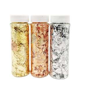 Scaglie d'Oro 24K per Decorazione Piatti e Torte, 2g, Vendita all'Ingrosso, Strumenti per Chef e Decorazione Dolciaria Chenghi - Product Image 1