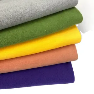 Tissu polaire en laine d'agneau 100 Polyester, brosse personnalisée, tricot boulochage, polaire pour l'automne et l'hiver 2022