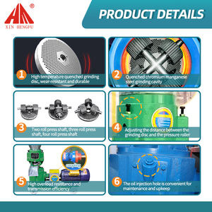 Household <b>feed</b> <b>pellet</b> machine <b>Chicken</b>, duck, cattle, sheep and pig <b>feed</b> <b>pellet</b> machine - Product Image 6