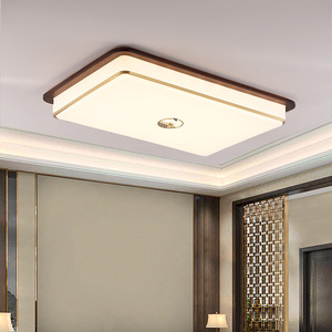 Chinese Style Solid Wood <b>Ceiling</b> <b>Light</b> Led Living Room Bedroom Main <b>Light</b> Zen Inspired Elegant Design - Product Image 3